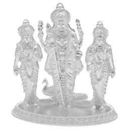 Sri Jagdamba Pearls 800 Silver Karthikeya Idol - 14 gm-image-71