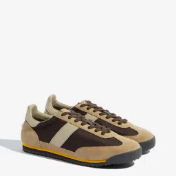 SOLEPLAY by Westside Brown Colour-Blocked Lace-Up Sneakers-17