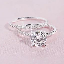 Peora American Diamond Studded Silver-Plated Finger Ring - Set of 2-19