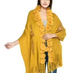 Manra Women Floral Embroidered Shawl-picture-17