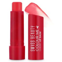 SWISS BEAUTY Colour Me Lip Balm Cherry Pop - 4.5 gm-image-7