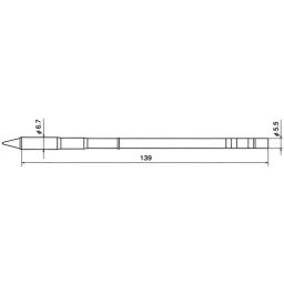 Hakko Soldering Tip T12 Lead Free Solder D Type, T12-LD52-picture-12