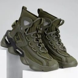 Atom Men's Gansta1 Olive Running Shoes-28