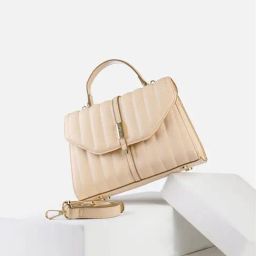 Van Heusen Women Beige Solid Casual Sling Bag-40