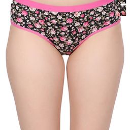 Amour Secret Pack Of 3 Floral Printed Mid Rise Hipster BriefsP2012B_Lblu_Pch_Pnk_S-picture-33