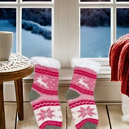 Butterthief Kids Patterned Calf Length Socks-84