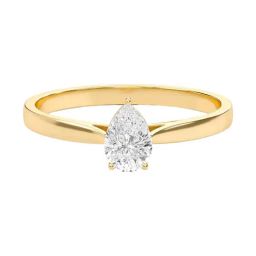SHINE ETERNAL Lab Grown 14k (585) Yellow Gold Rings for Women-image-27