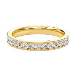 SHINE ETERNAL Lab Grown 14k (585) Yellow Gold Rings for Women-image-26