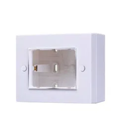 Anchor Roma Vetro Surface Box with Plate 2 Module, 35192 (Pack of 10)-27