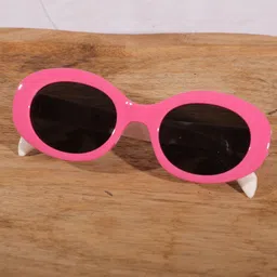 DukieKooky Unisex Kids Oval Sunglasses with Polarised Lens Sunglasses DKSG526C-44