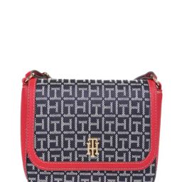 Tommy Hilfiger Navy & White Cross Body Bag-image-46