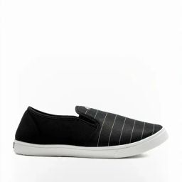 Asian Men's Black Casual Loafers-image-8
