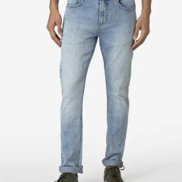 Red Tape Ice Blue Skinny Fit Jeans-image-41