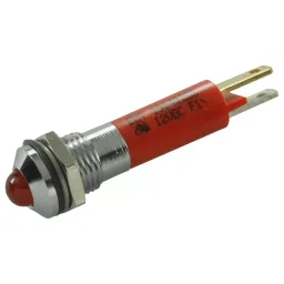 VCC PANEL MOUNT INDICATOR, LED, 8MM, RED, 12V, 19040253-picture-37