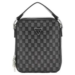 Guess Black Torino Printed Cross Body Bag-image-41