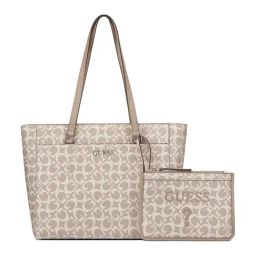 Guess Caramel Delphine Logo Tote-picture-12