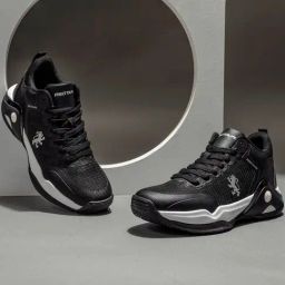Red Tape Men's Hustle Collection Black Casual Sneakers-72