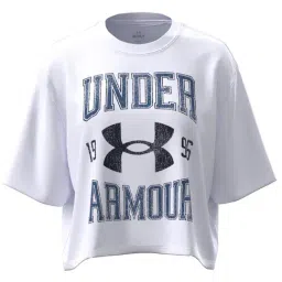 Under Armour White Regular Fit Printed Sports T-Shirt-picture-22