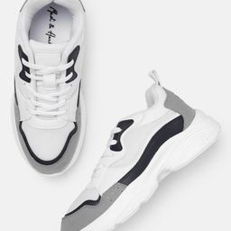 Mast & Harbour Women Colourblocked Sneakers-image-85