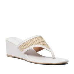 Eridani Women's Birch White Casual Sandals-image-52