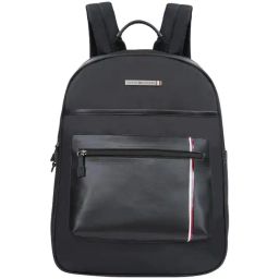 Tommy Hilfiger Legrange Black Solid Backpack-0