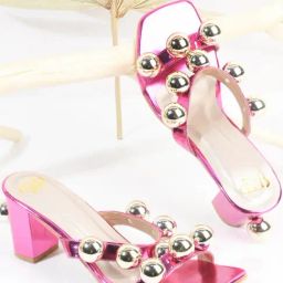 The White Pole Women's Purple Casual Sandals-image-73