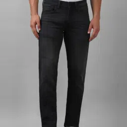 Louis Philippe Carbon Black Slim Fit Jeans-image-44