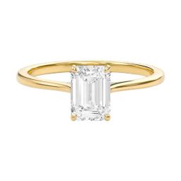 SHINE ETERNAL Lab Grown 14k (585) Yellow Gold Rings for Women-image-35