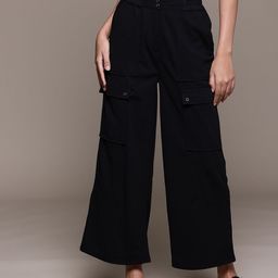 Roadster The Lifestyle Co. Women Flared Regular Trousers-image-34