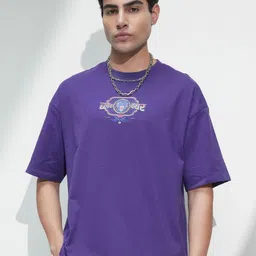 HIGHLANDER Marvel Black Panther Men Oversized Dropshoulder Round Neck Tshirt-image-26
