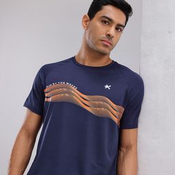 HRX by Hrithik Roshan Printed Rapid-Dry Running T-shirt-image-80