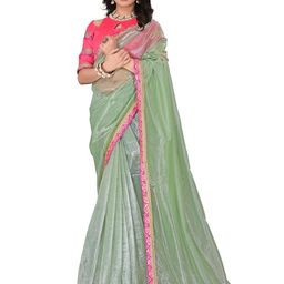 Avirat Designer Studio Solid Sequinned Saree-33