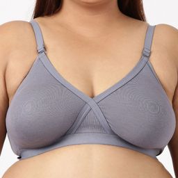 BLOSSOM Plus Size Double Layered Full Coverage Non Padded Everyday Bra image 2