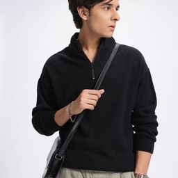 glitchez Street Knit Ribbed Drop-Shoulder Pullover-image-36