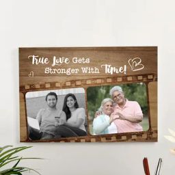 Timeless Love Personalized Canvas Photo Frame-31