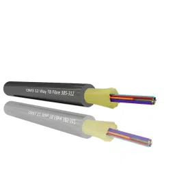 RS PRO OM3 Multi Mode Fibre Optic Cable Black 100 m, 2149628-85