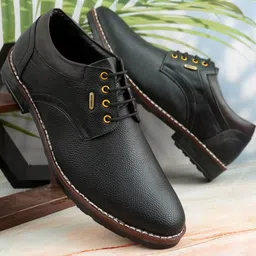 TRM Black Formal Shoes-picture-6