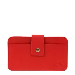 Bagsy Malone Red Solid Wallet for Women-11
