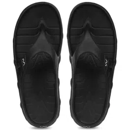 Doubleu Men's Black Flip Flops-image-91