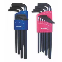 Westward Hex Key Set Alloy Steel Black Oxide Finish L Shape, 2CYC4 (Pack of 22 Pcs)-38