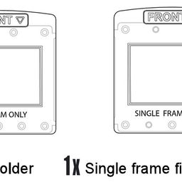 DBTech Film Scanner - 3x Strip Film & 1x Single Frame Holder for DB-FS150 Scanner image 3