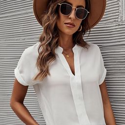 TOOCHKI Mandarin Collar Top-image-45