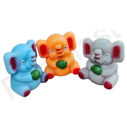 FunBlast Elephant Bath Toys for Baby Pack Of 3 - Multicolour-image-24
