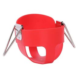 REZNOR Flexible High Back Full Bucket Chair Swing for Children's Seat Only - Red-12