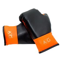 AXG NEW GOAL Unique Kids Boxing Gloves - Black & Orange-25