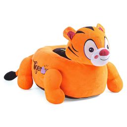 ToyMark Big Sofa Tiger Soft Toy Orange - Length 60 cm-picture-15
