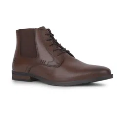 Lee Cooper Men Brown Formal Shoes-image-87