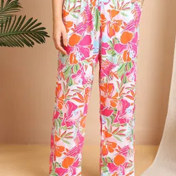 TAG 7 Printed Straight-Leg Lounge Pants-image-54