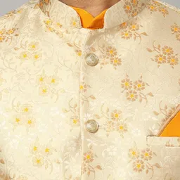 Ethluxis Men Regular Dupion Silk Kurta with Churidar image 2