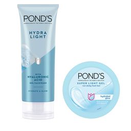 Ponds Hydra Light Hydrating Face Wash 100g & Super Light Gel 200ml-15